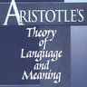 亚里士多德的语言和意义理论
